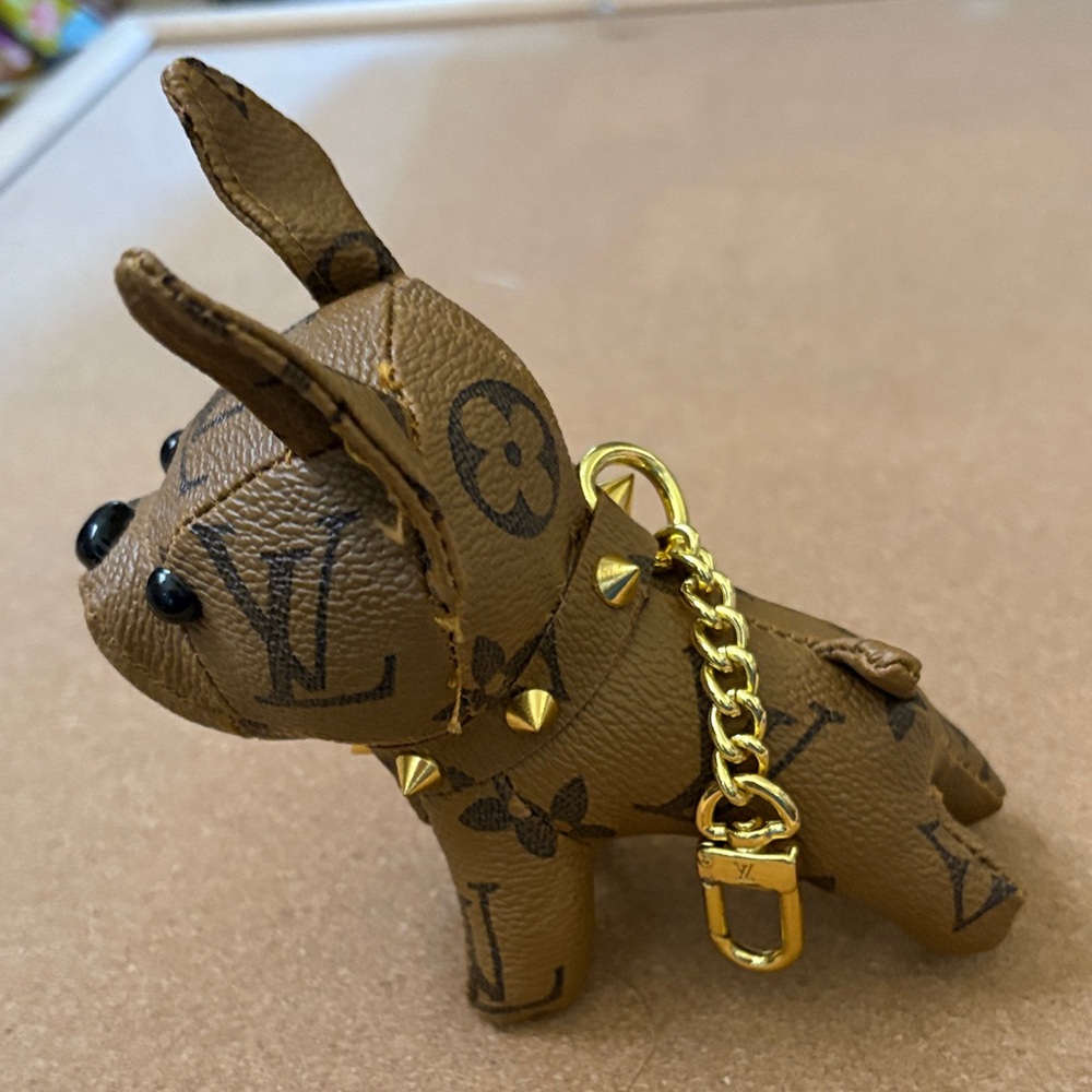 Luxury Louis Vuitton, bad charm or keychain. ID number three.